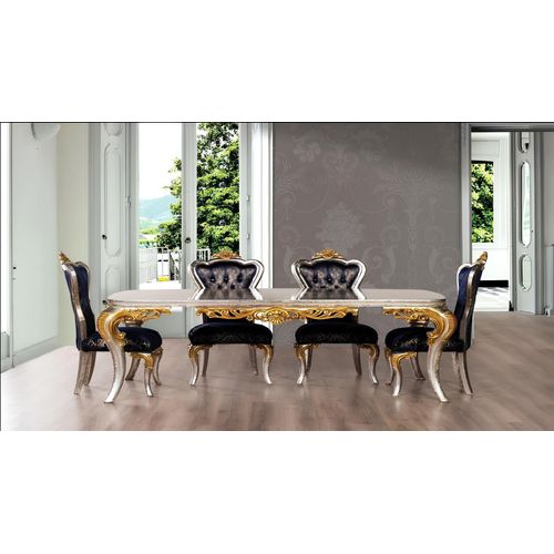 Tisch Esstisch Esszimmertisch Esszimmer Holz Tische Barock Ess Luxus Möbel Neu