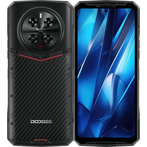 Doogee DOOGEE DK10 5G -puhelin, 512/12 Gt, musta