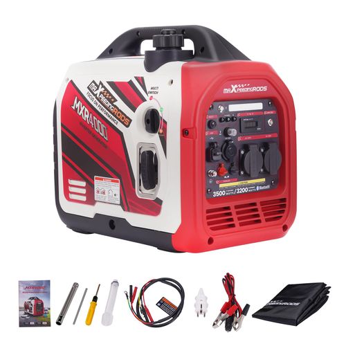 Stromerzeuger Inverter Generator 3200W Digitaler Benzin Notstromaggregat 22kg