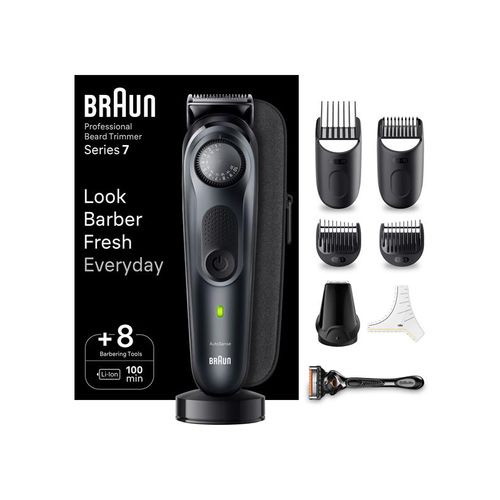 Braun Barttrimmer Styler BT7441 Black / Slate Grey