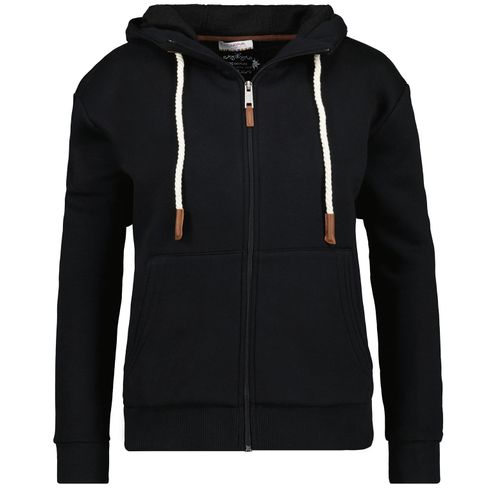 Sweatjacke RAGMAN, Herren, Gr. L (50/52), schwarz, 65% Cotton 35% Polyester, casual, regular fit, Langarm, Sweatjacken Zip-Hoodie