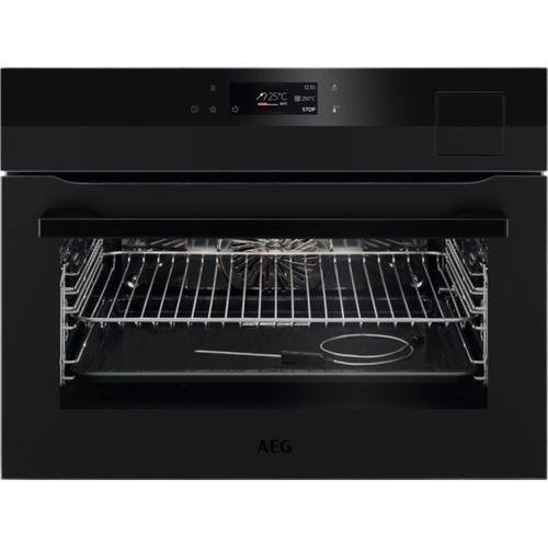 AEG - KSK792280T - SteamPro Multi-Dampfgarer - Sous Vide - Dampfreinigung - Matt Schwarz