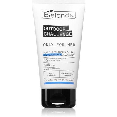Bielenda Only For Men Outdoor Challenge Exfolierende Reinigingsgel voor het Gezicht 150 g