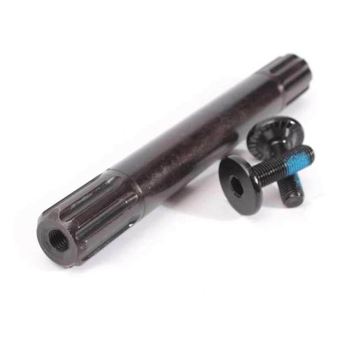 KHE BMX Achse Fahrradachse 150 mm Länge 19 mm 8T Gewinde Fahrrad Achse mit Schraube