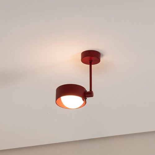 Deckenleuchte Mado, einflammig, rot