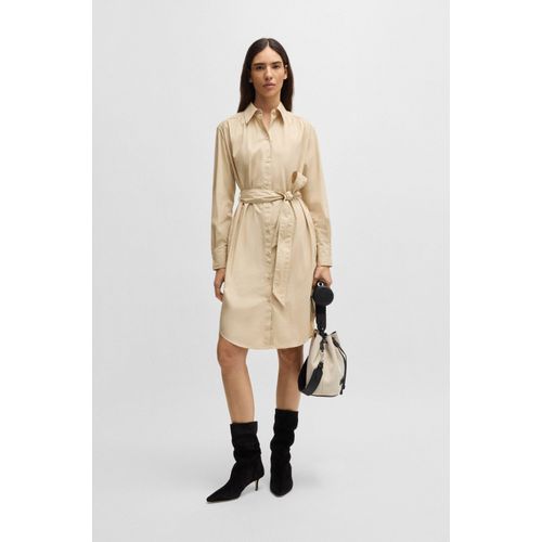 BOSS ORANGE Blusenkleid »Delegant Premium Damenmode«, mit Taillengürtel