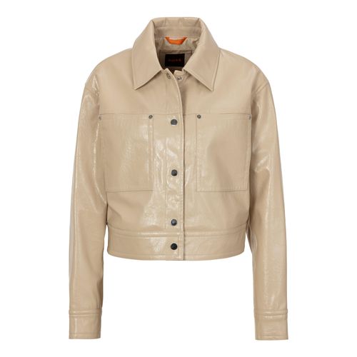 BOSS ORANGE Kurzblazer »Jelt Premium Damenmode«, cropped