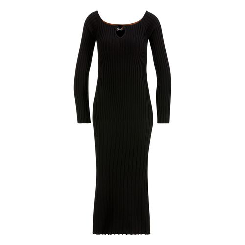 BOSS ORANGE Strickkleid »Flimt Premium Damenmode«, mit Metalllabel