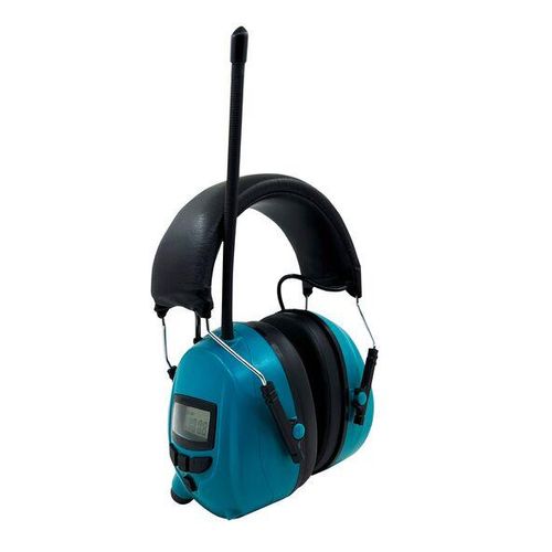 Kopfhörer mit integriertem Radio grün