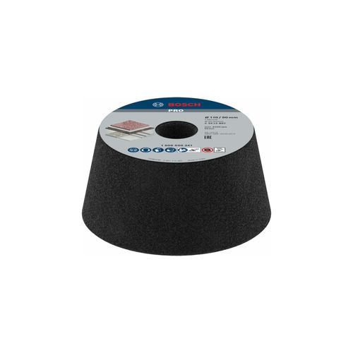 BOSCH Schleiftopf konisch-Stein/Beton 90 mm 110 mm 55 mm 60 (1608600241)