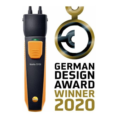 Testo 510i Differenzdruckmessgerät mit Smartphone-Bedienung (0560 1510)