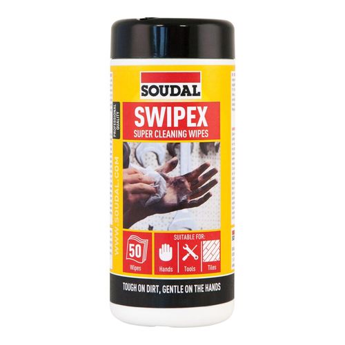 Soudal Primer & Reiniger Swipex Reinigungstücher 50 Tücher (128470)