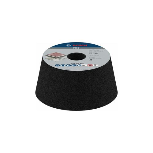 BOSCH Schleiftopf konisch-Stein/Beton 90 mm 110 mm 55 mm 24 (1608600239)