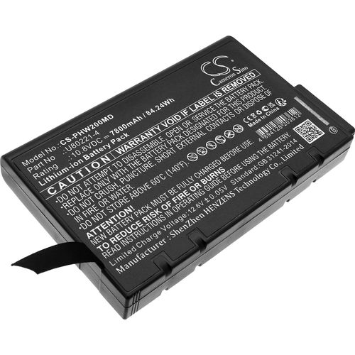 TECHTEK Akku Kompatibel mit [Philips] PageWriter TC10, PageWriter TC10 Cardiograph, PageWriter TC20, PageWriter TC20 Cardiograph, PageWriter TC30, Pa