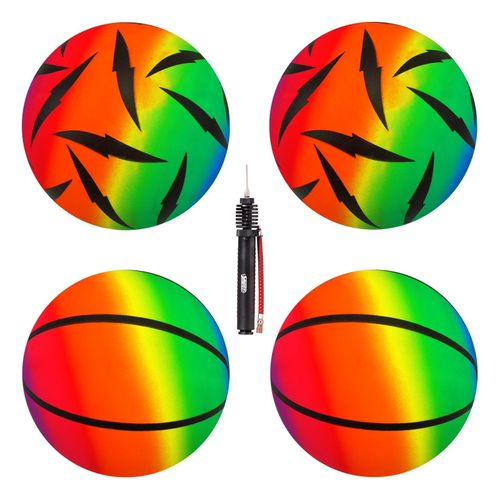 PVC Ball Rainbow, 22 cm, verschiedene Designvarianten