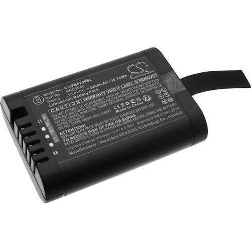 TECHTEK Akkus Kompatibel mit [Fluke] 123B, 125B, 190 II, 190 II Scopemeter, 430 II Scopemeter, für [EXFO] AXS-200 OTDR, für [Olympus] IPLEX G, IPL