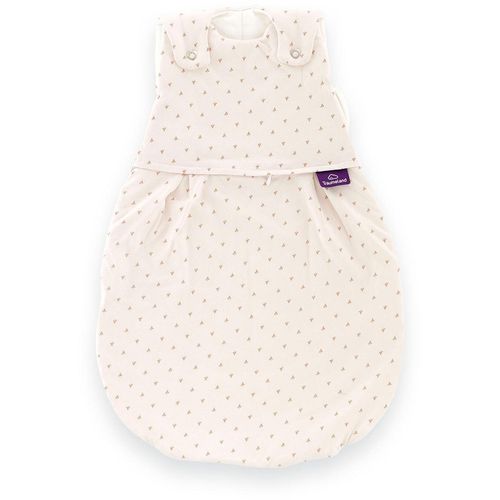 Babyschlafsack TRÄUMELAND "Außenschlafsack LIEBMICH Twister, in den Größen 50/56-80/83 cm", Baby, Gr. L: 74cm, beige, Bezug: 100% Baumwolle. Füllung: 70% Polyester, 30% Lyocell (TENCEL), Schlafsäcke