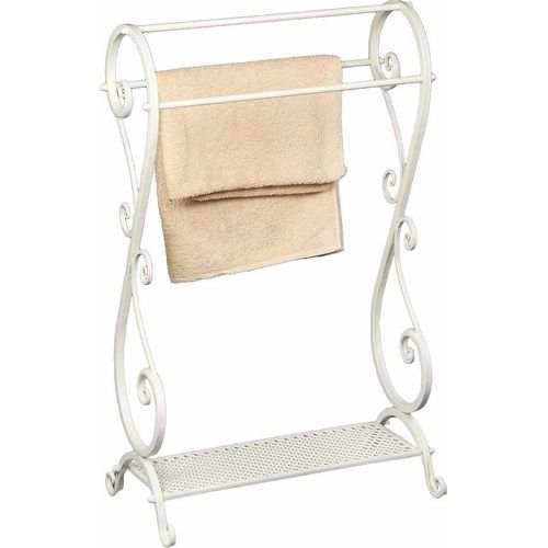 Handtuchhalter HOME AFFAIRE, weiß, B:61cm H:95cm T:35cm, Handtuchhalter, Badaccessoire Handtuchständer Möbel, (gedreht) 95 cm