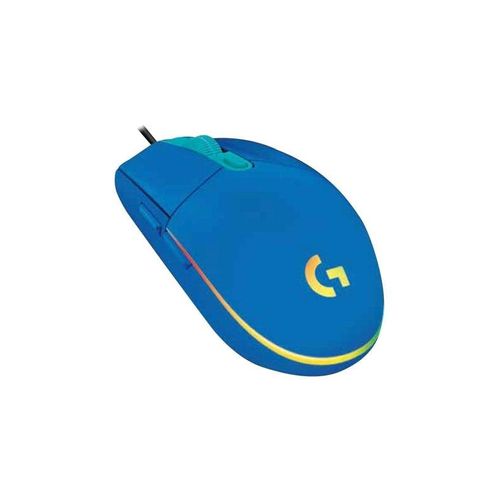 Logitech G102 LIGHTSYNC - Blue - Gaming Maus (Schwarz mit RGB)