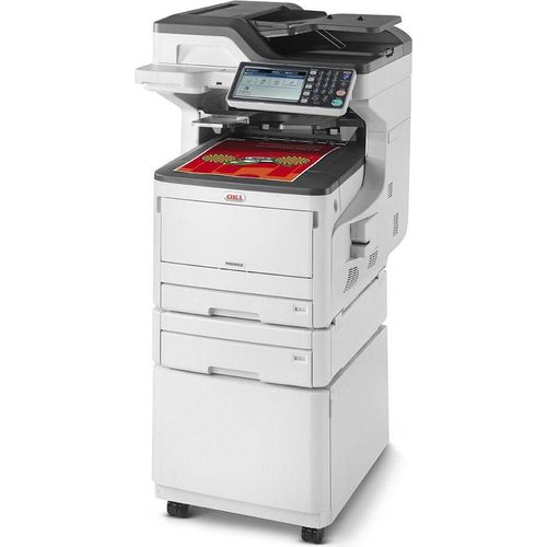 MC853dnct (grau/schwarz, USB/LAN, WLAN, Kopie, Scan, Fax, Duplex (Druck), Duplex (Scan))