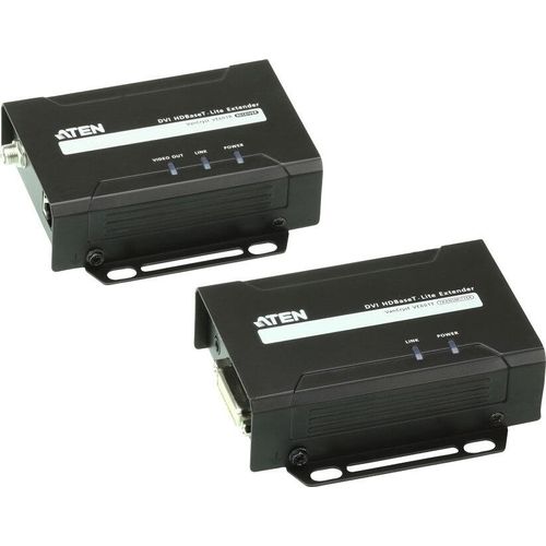 ATEN VanCryst VE601 DVI HDBaseT-Lite Extender, Transmitter and Receiver