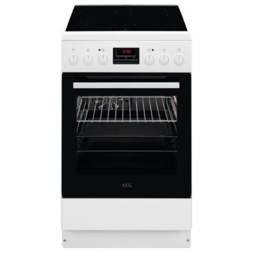 AEG - CCB54482BW - Standherd - Ceran - Weiß - 50 cm