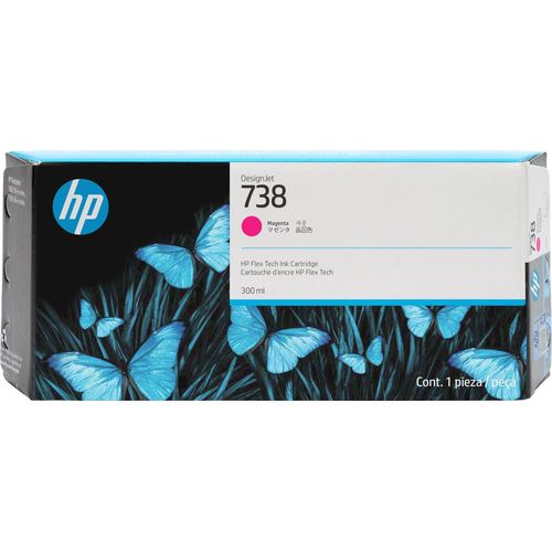 HP 738 (676M7A) magenta Druckerpatrone