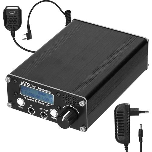 uSDR uSDX+ Plus V2 10/15/17/20/30/40/60/80m 8 Bands SDR All Mode High Frequency SSB QRP Transceiver mit BNC Antennenanschluss