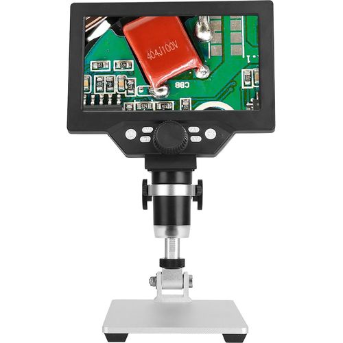 7in 1200X HD LCD Monitor Elektronisches Digital Mikroskop LED Lupe Werkzeug