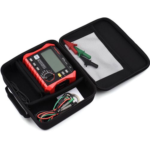 HABOTEST HT5910 4,7-Zoll-LCD-Digital-Widerstandsmessgerät Leckage-Schalter-Tester RCD/Loop-Tester 1000 Datenspeicher Megohmmeter Voltmeter mit Hintergrundbeleuchtung