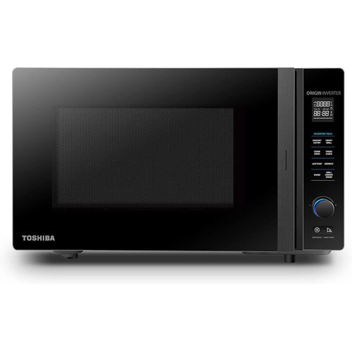 TOSHIBA Mikrowelle "MV-TC25T(BK)", schwarz, B:51,3cm H:51,3cm T:31cm, Mikrowellen_Minibacköfen_Kleinküchen, 4-in-1