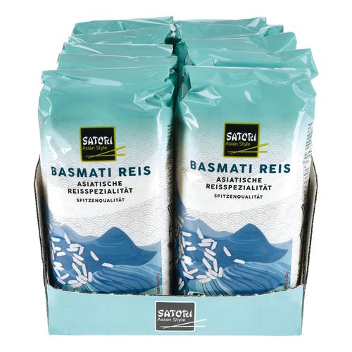 Satori Basmatireis 1 kg, 10er Pack