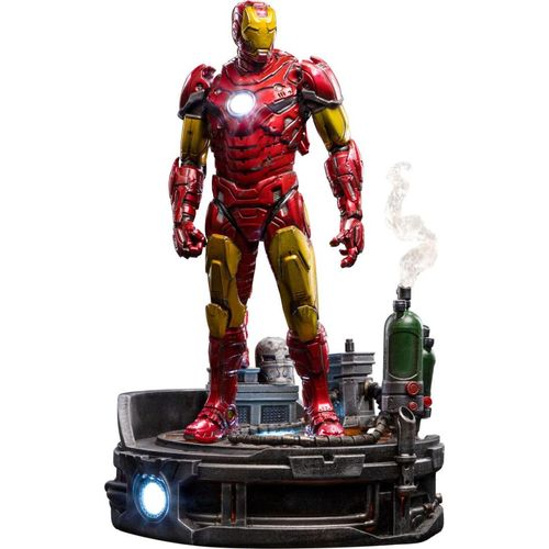 Marvel Deluxe Art Scale Statue 1/10 Iron Man Unleashed 23 cm