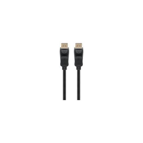 Kabel DisplayPort 1.4 Stecker ></noscript> DisplayPort Stecker schwarz, 2 Meter