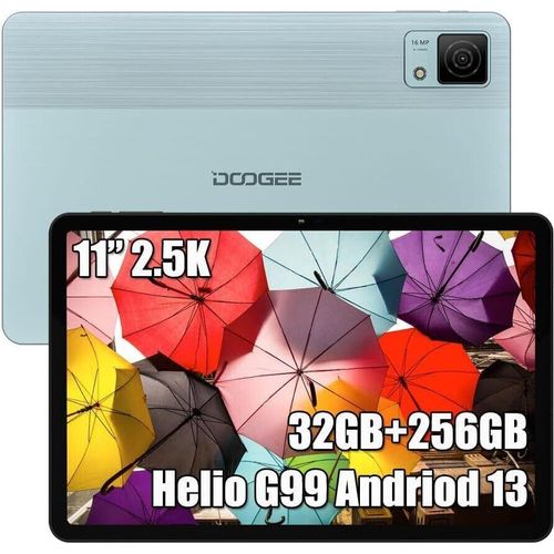 Tablet PC,G99 Octa-Core 32GB RAM + 256GB ROM (TF 2TB), Batteria 8580mAh /18W, 11 Pollici SÜD,2.5K 1600 * 2560, Dual 4G LTE/SIM,16MP + 8MP Kamera