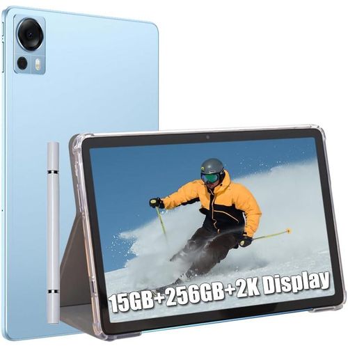 Tablet, 15GB RAM + 256GB ROM (TF 1TB) Octa-Core, Akku 8300mAh, 10.4 2K Vollbildanzeige Pollici, Dual 4G LTE/SIM, Kamera 16MP+8MP, Android 12, GPS