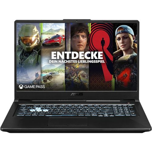 Gaming A17 Laptop (17,3 Zoll, FHD, 1920x1080, IPS-Level, 144 Hz) Gaming Notebook (AMD R7-4800H, 8GB RAM, 512GB SSD, NVIDIA GTX 1660Ti, Win10H) Bonfire