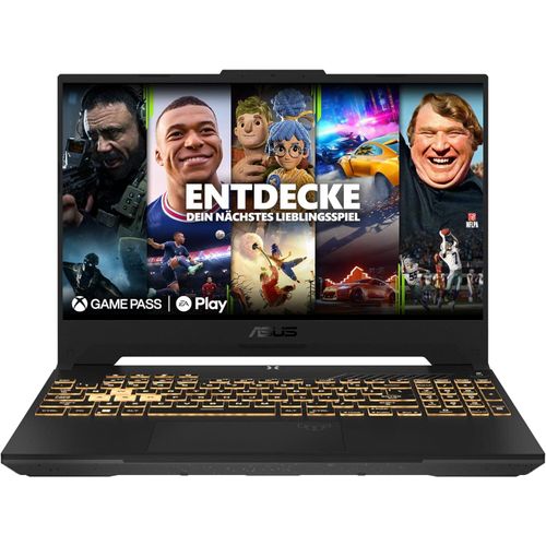 Laptop Gaming-Notebook (Intel Core i7, RTX 4060, 512 GB SSD, FHD IPS Display 16 GB RAM NVIDIA RTX 4060, Windows 11 QWERTZ Tastatur)