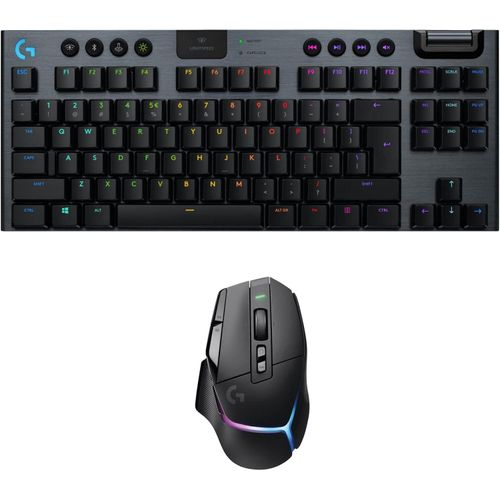 Gaming-Maus und G915 TKL Mechanische kabellose Gaming-Tastatur ohne Ziffernblock – LIGHTSYNC RGB, Lightspeed – PC/Notebooks,