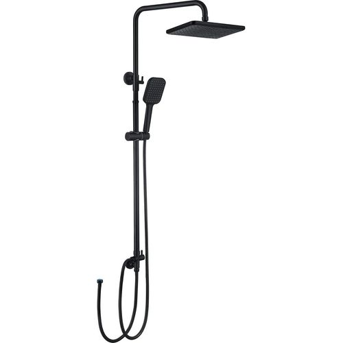 Edelstahl Duschset Massagedüsen Brausegarnitur, MCADYS Edelstahl Höhenverstellbar Duschstange, Duschsäule Überkopfbrauseset