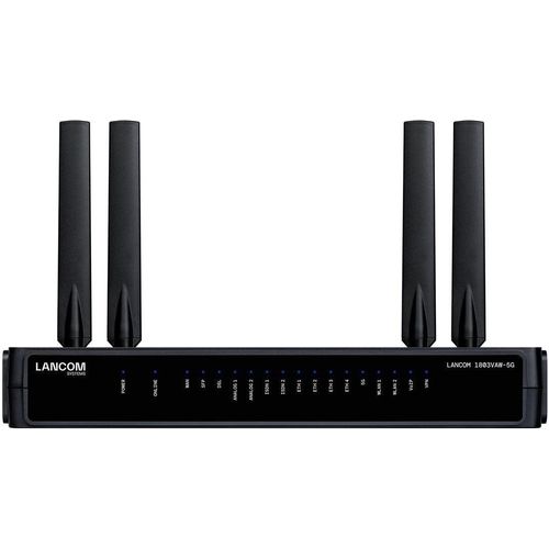 Lancom Sd-wan Sdwan Voip Gateways 1803vaw-5g Router One Size / EU Plug 220V One Size