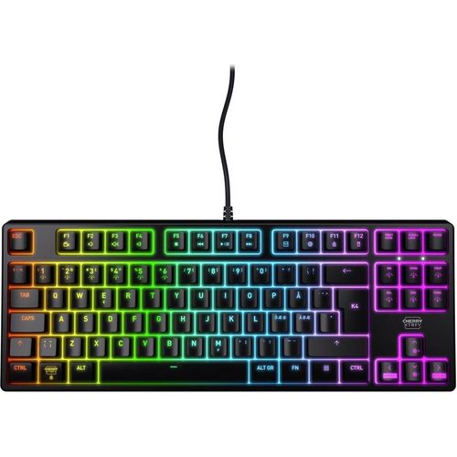 CHERRY XTRFY K4V2 TKL keyboard, black