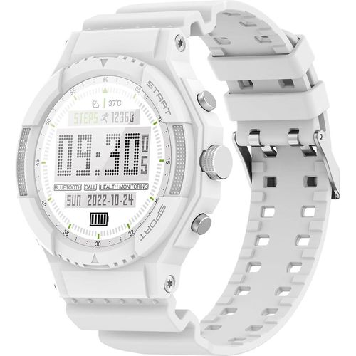Herren Smartwatch mit Telefonfunktion, GPS Tracker, Schrittzähler, Gesundheitsuhr, Blutdruck, Schlafmonitor, Herzfrequenz, Sportuhr, Sprachassistent