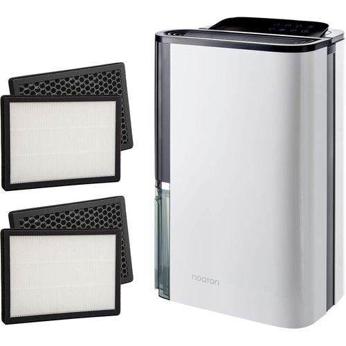 Luftentfeuchter und Luftreiniger Noaton DF 4123 HEPA + 2x Combifilter (HEPA + Kohle), Leistung bis zu 23 L/Tag, Luftdurchsatz 180 m3/h, bis 50 m2