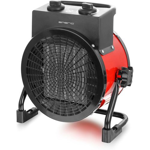 Heizlüfter 3000 Watt Keramik Heizstrahler Turbo mit Überhitzungsschutz - kraftvoll 2 Heizstufen Baustelle Haus Werkstatt Wohnung Garage Heizgerät