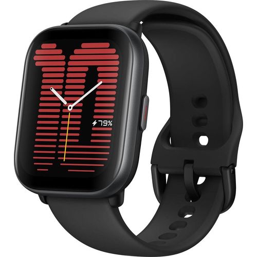 Smartwatch mit Zepp Coach, Bereitschaft, GPS, Routennavigation, Bluetooth-Anruf, Musikspeicher, 14-Tage-Akku, 1,75-Zoll-AMOLED-Display und Alexa-fähig