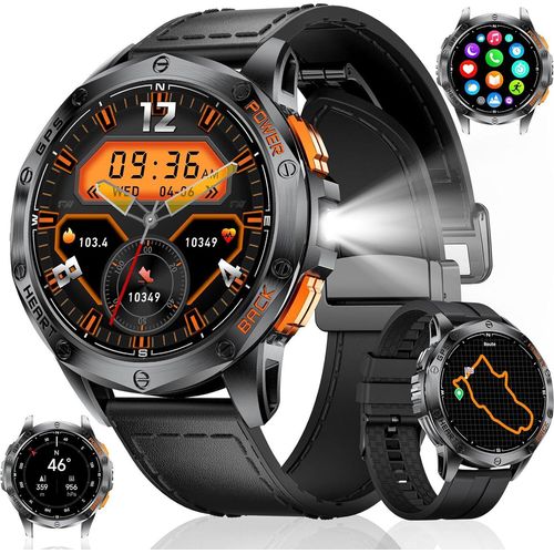 Esfoe Herren GPS Smartwatch - 1,43 