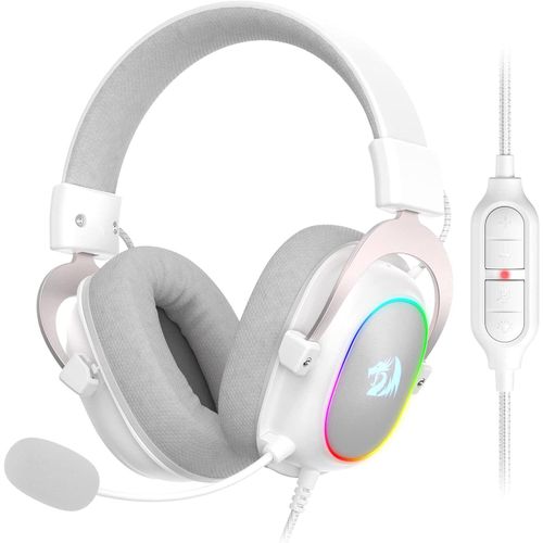 7.1 Surround Sound - 53 mm Audiotreiber in Ohrpolstern aus Memory Foam mit strapazierfähigem Stoffbezug – Kopfhörer für mehrere Plattformen - für PC/P