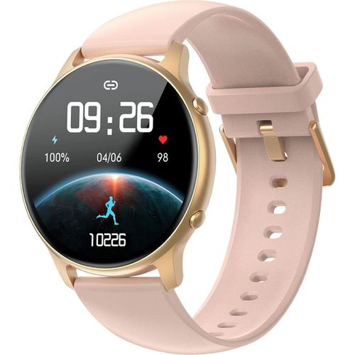 Herren Damen Smartwatch 1,28 Zoll (3,8 cm), , Bluetooth, Dauer 7 Tage, 5,0, Aktivitätstracker mit Herzfrequenz, Schrittzähler, Android IOS,