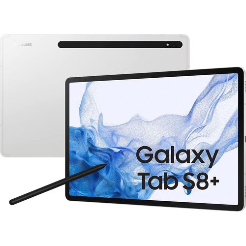 Samsung Sam Galaxy Tab S8+ EU-256-8-5G-sr Gal. 5G 256/8 Silber
